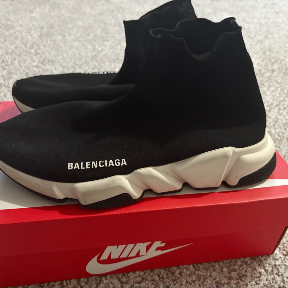 Good condition Balenciaga sneakers for sale without box.